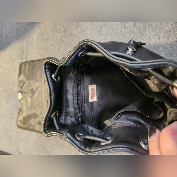 Massimo Elegant Black Backpack - Picture 4 of 5